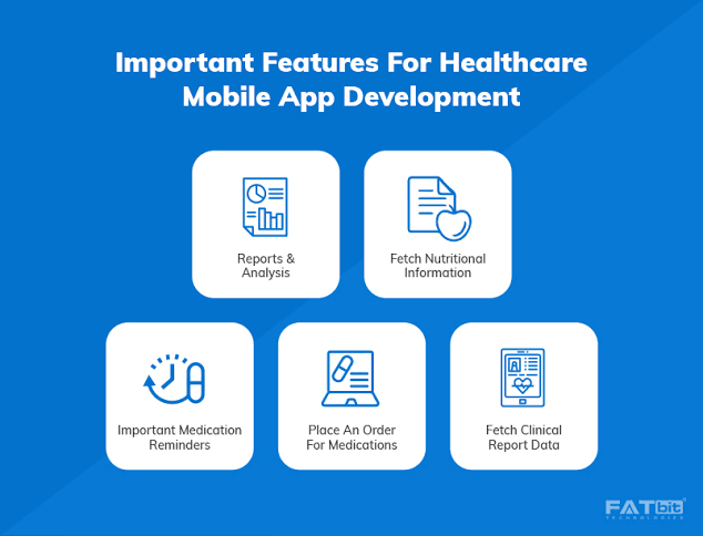 Top Must-Have Features for Healthcare App Development