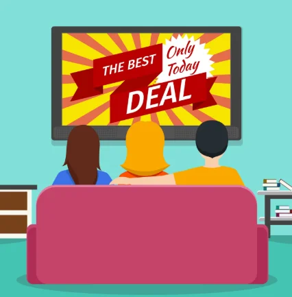 Find special promotions for your next TV purchase