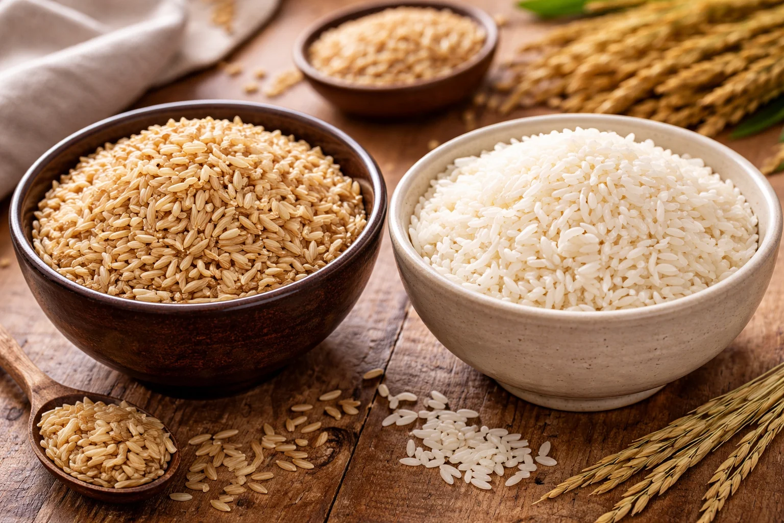 is brown rice healthier than white rice
