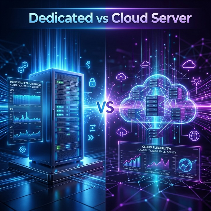 Dedicated Server vs Cloud Server | Which Is Better?